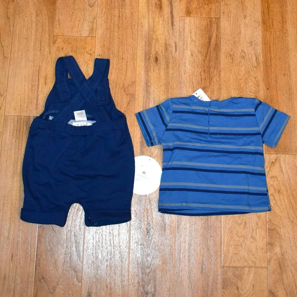 NWT Box Lunch Harry Potter‎ Ravenclaw 2 Piece Overall Outfit Sz 3 Months